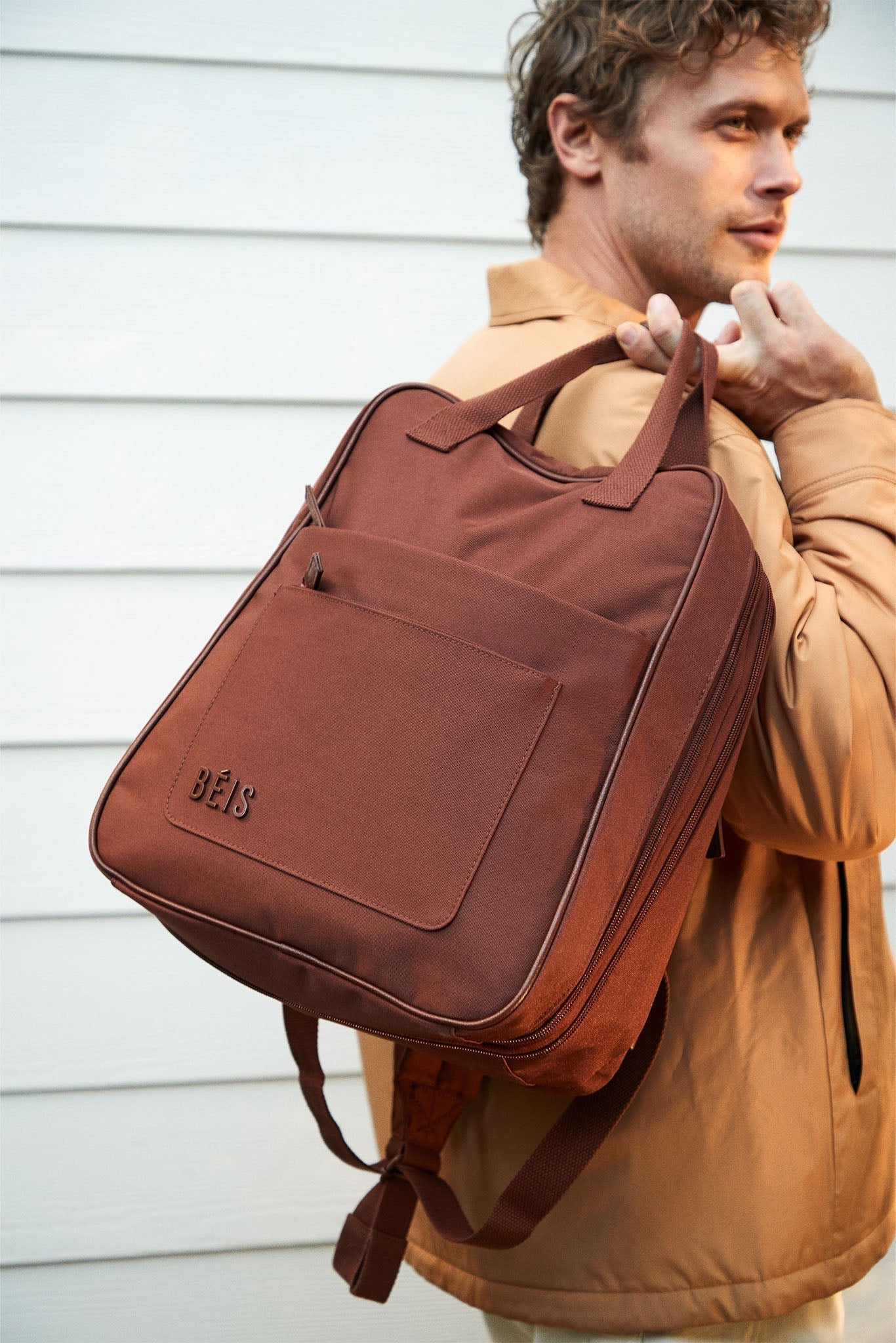 Resale The Expandable Backpack in Maple