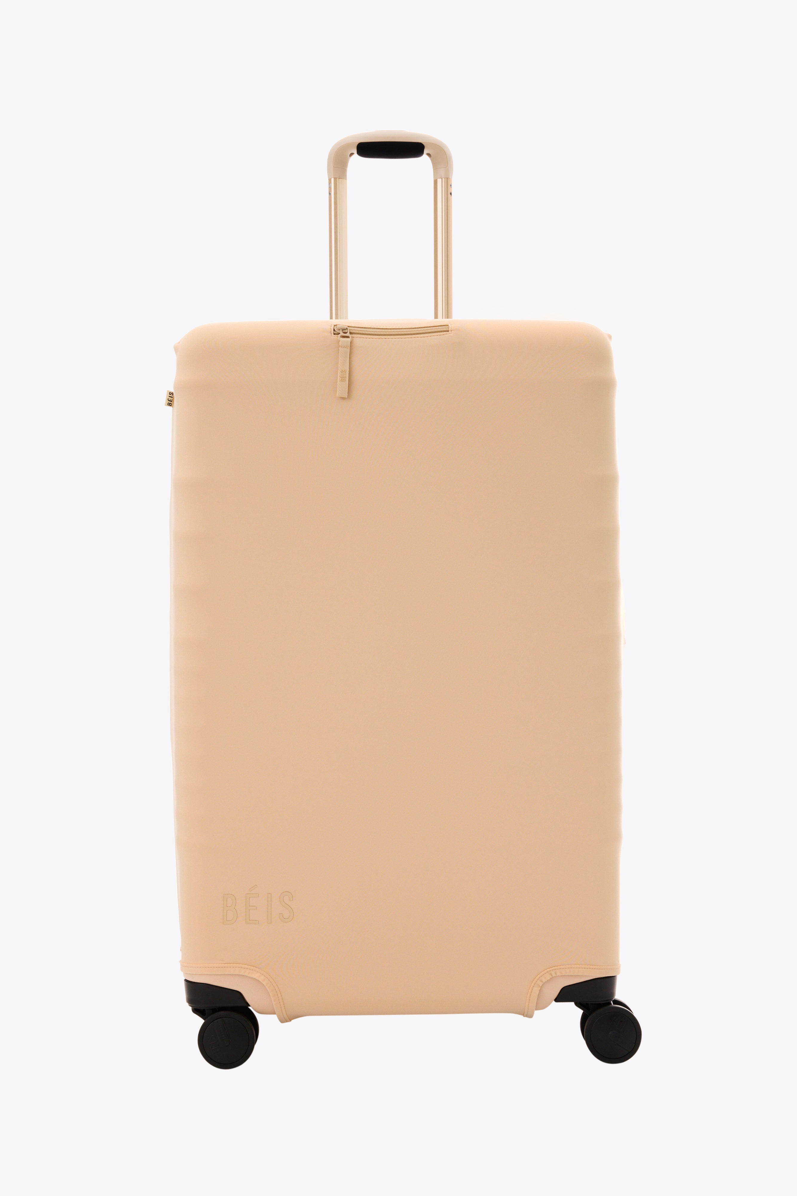 Resale The Large Check-In Luggage Cover in Beige
