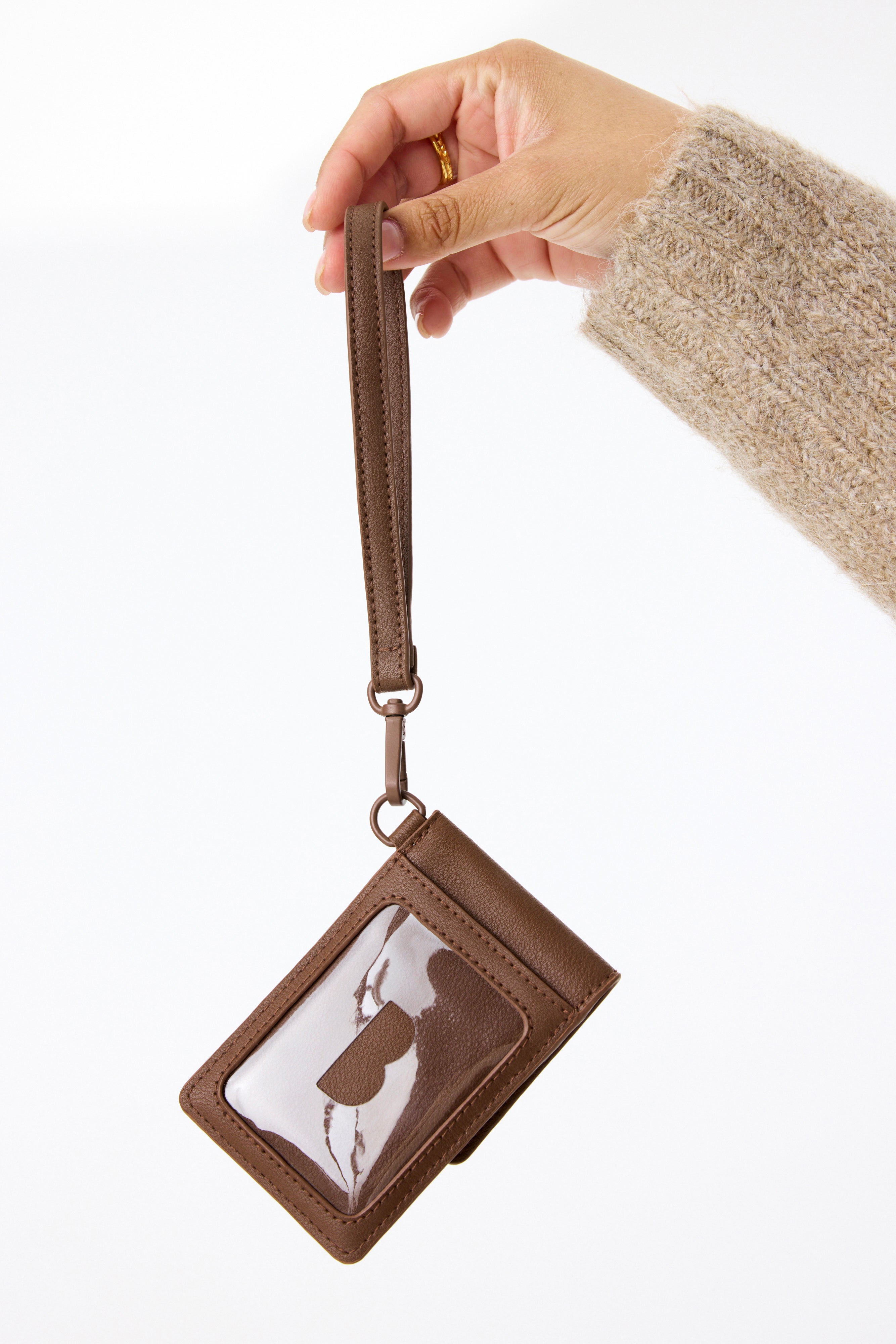 Resale The ID Wristlet in Maple