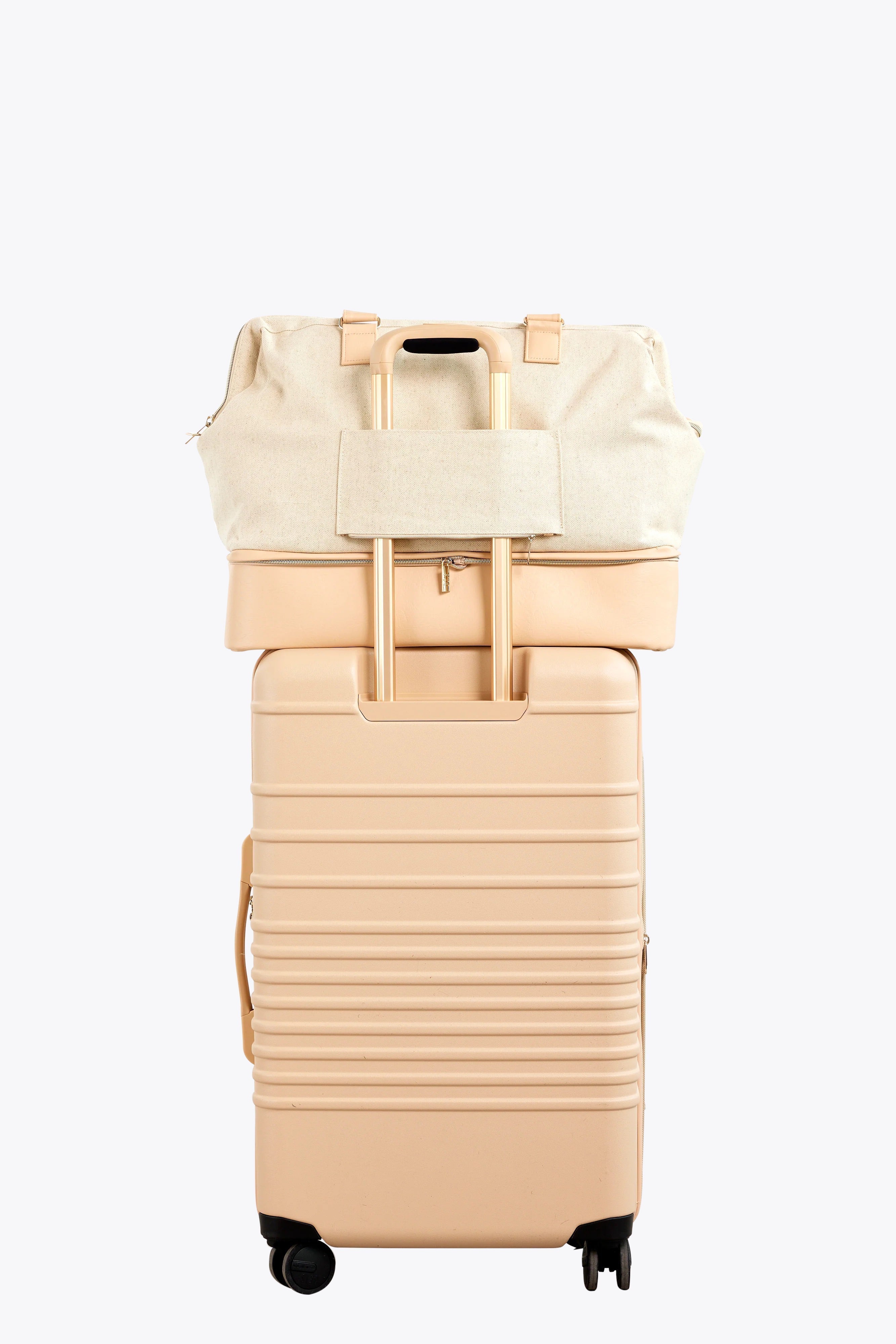 Resale The Convertible Weekender in Beige