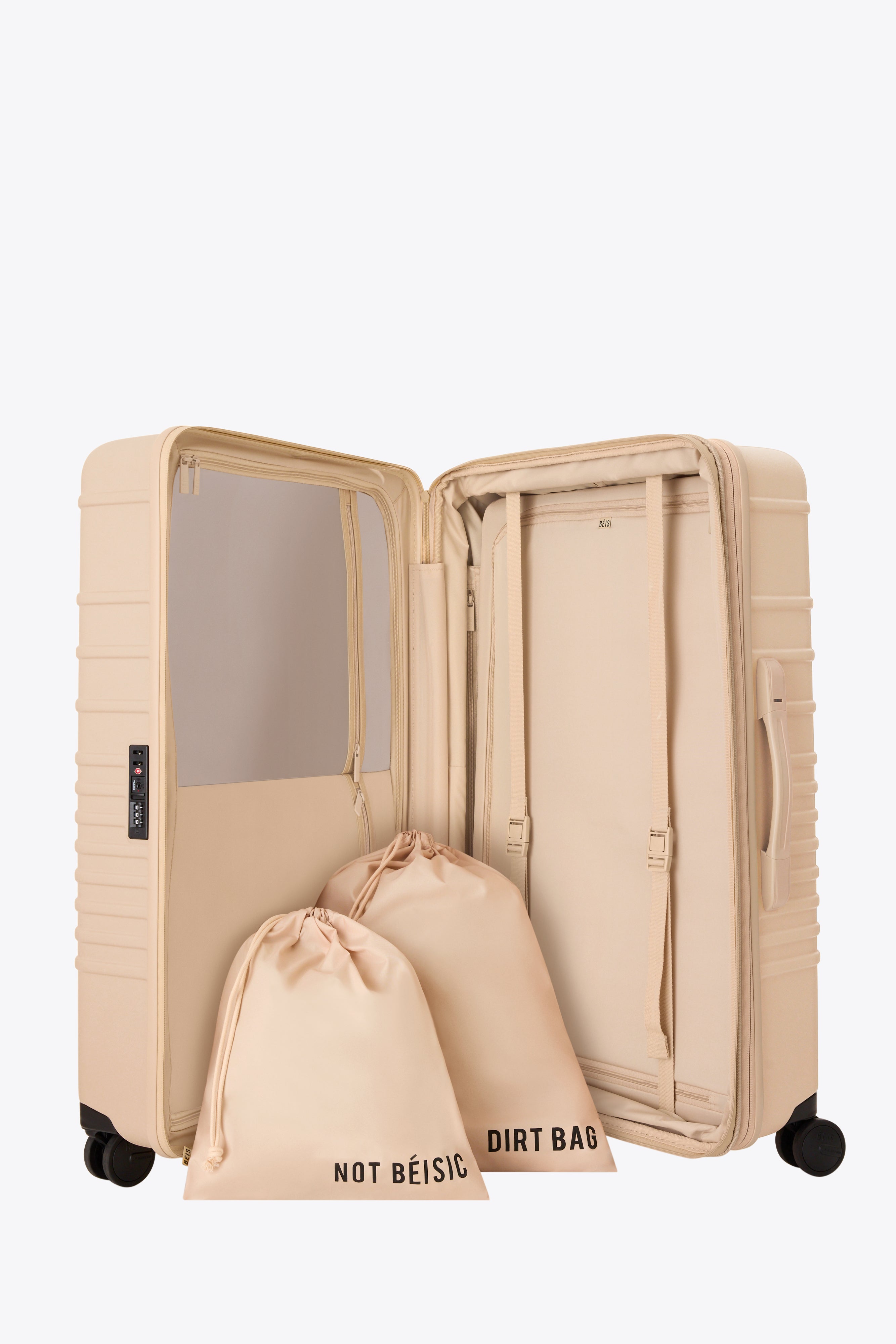 Resale The Large Check-In Roller in Beige