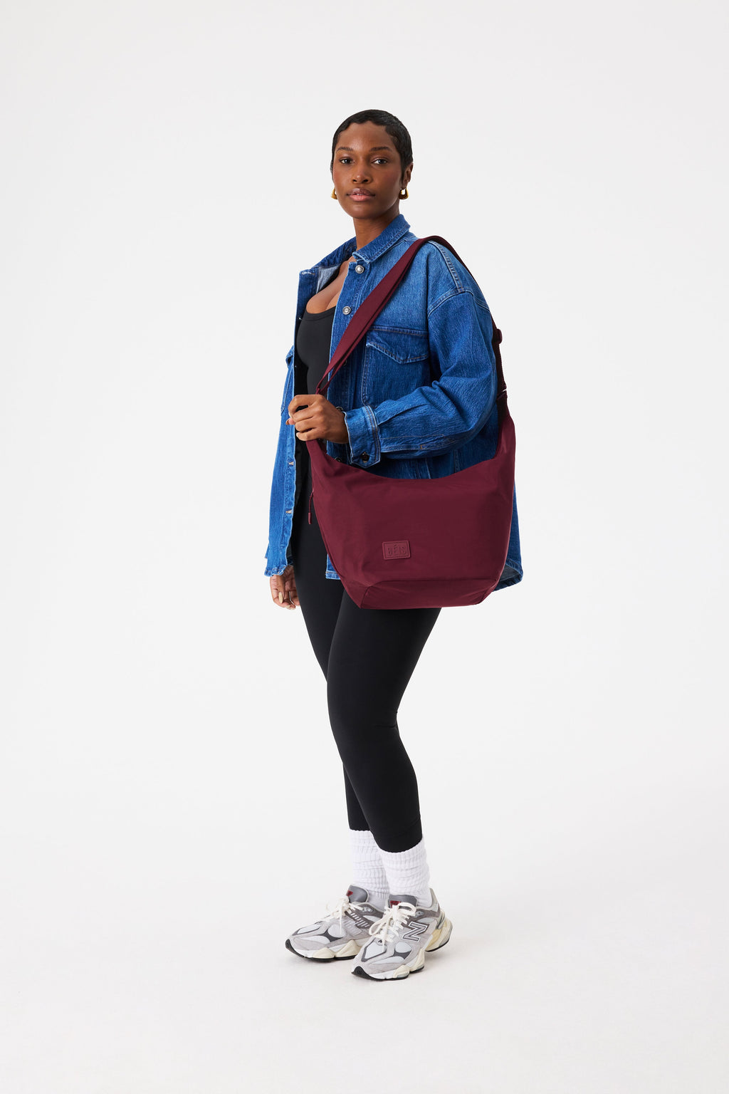 Resale The Crescent Catchall in Burgundy