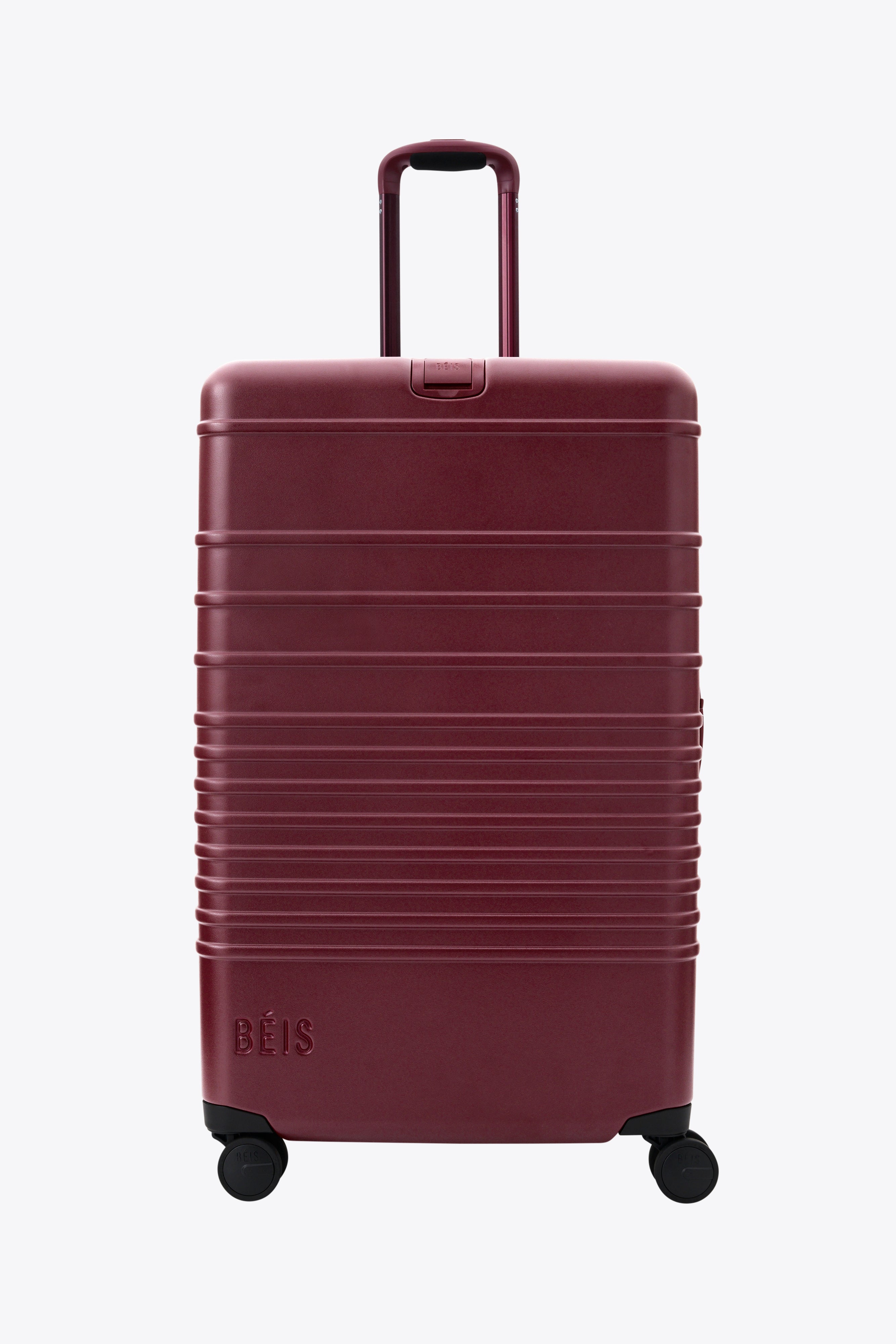 Resale The Large Check-In Roller in Burgundy