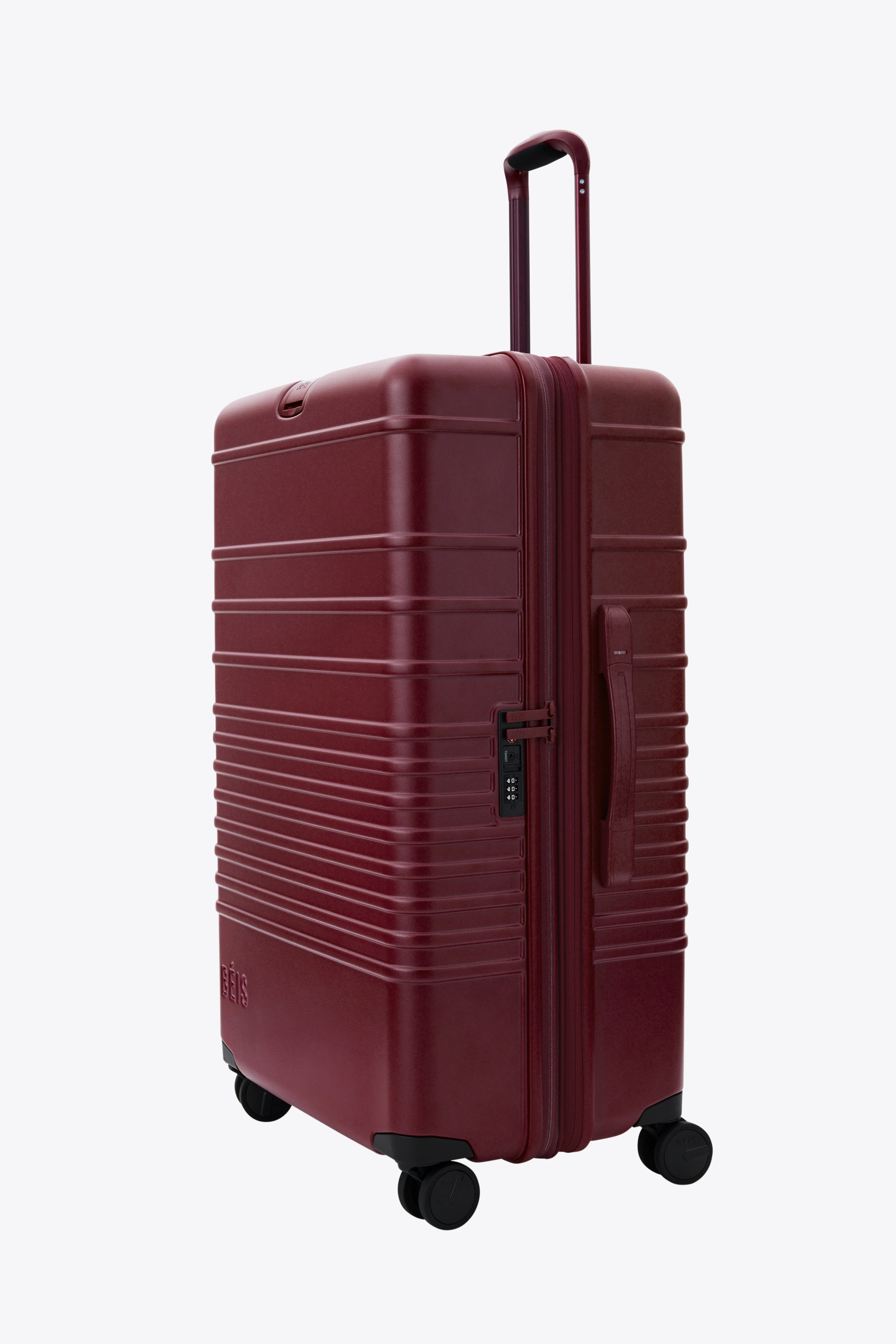Resale The Large Check-In Roller in Burgundy