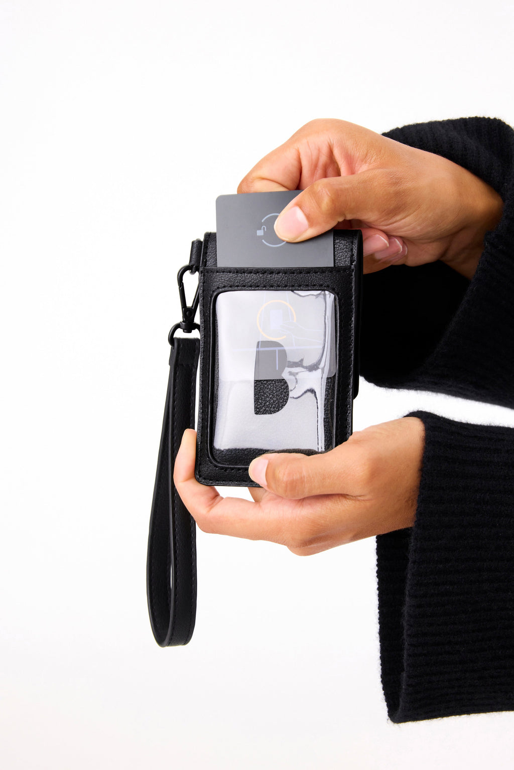 Resale The ID Wristlet in Black